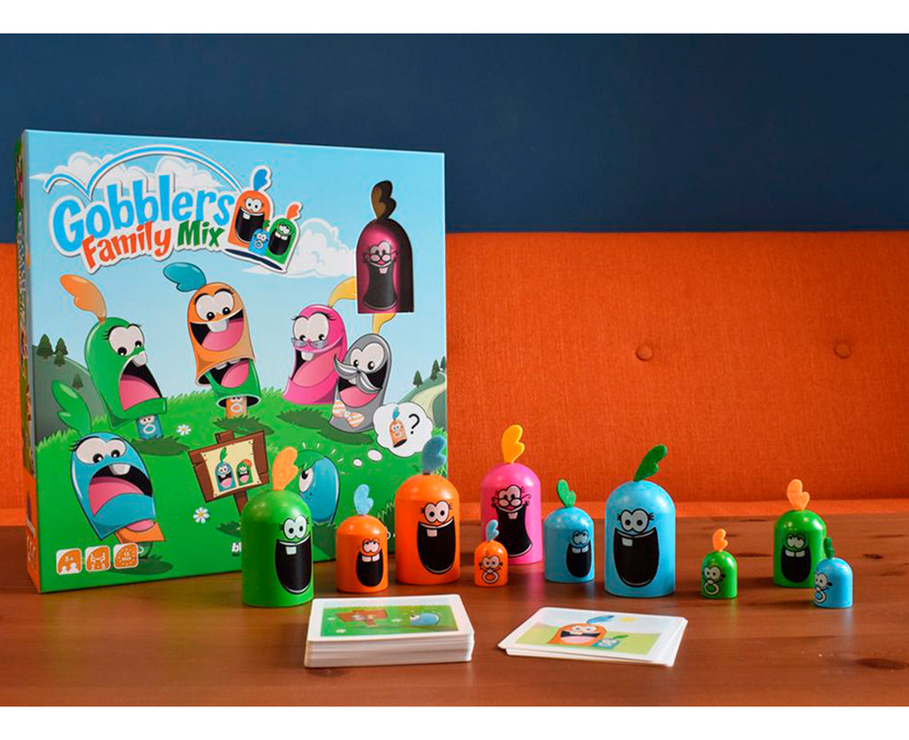 Juego De Mesa 00379 Gobblers Family Mix Familiar Blue Orange