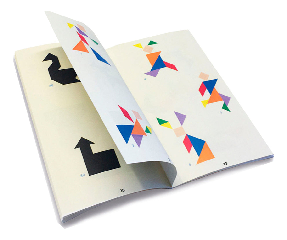 Cayro Tangram De Madera Juego De Mesa Infantil Caja Metálica
