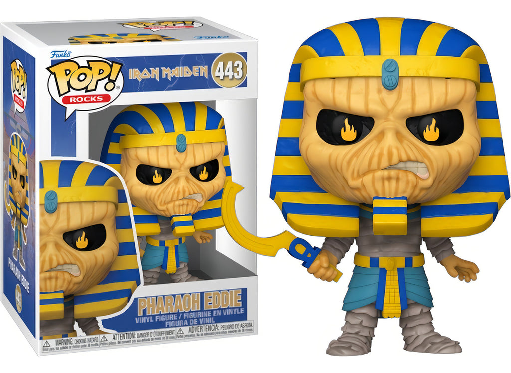 Funko Pop Pharaoh Eddie 443 Iron Maiden