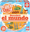 Juego Mesa Educa Desafío Quiz Descubrir Mundo Educativo 96 Cartas