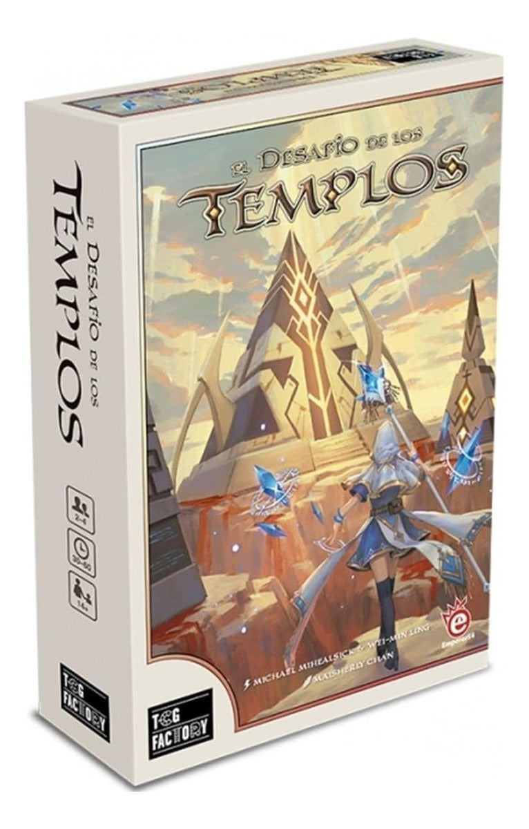 Desafio De Los Templos Juego De Mesa Tcg Factory