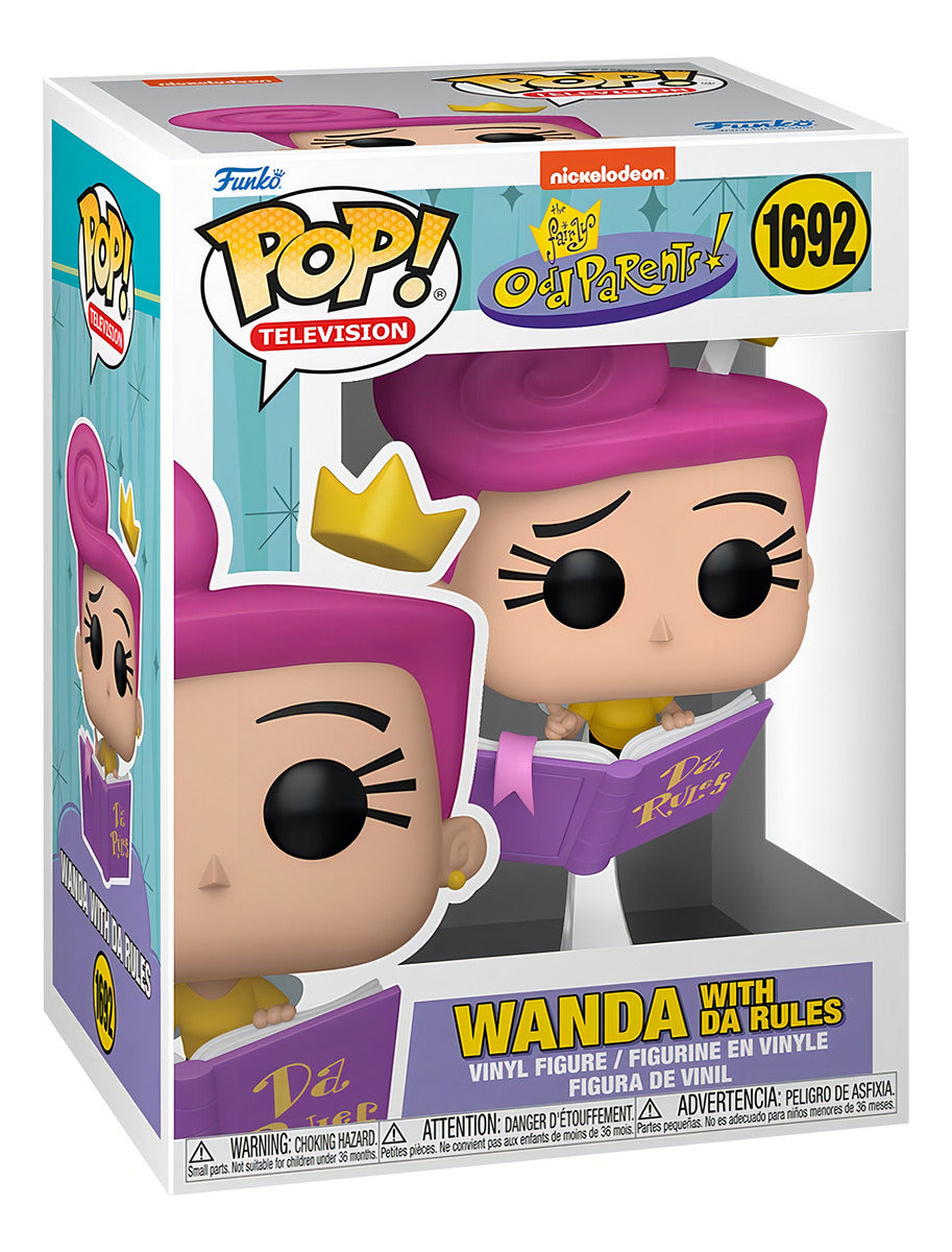 Funko Pop! Los Padrinos Magicos - Wanda Con Las Reglas