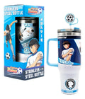 Termo Acero Inoxidable 1.1 L Captain Tsubasa Súper Campeones
