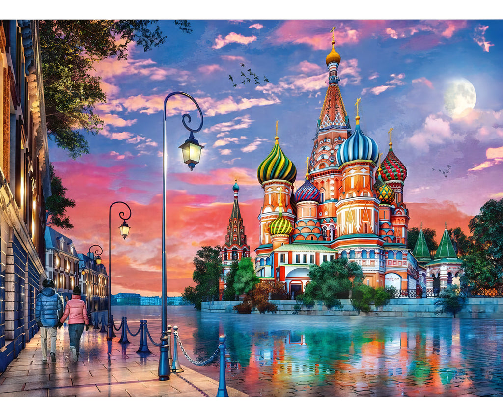 Rompecabezas Ravensburger Paisaje Moscú 1500 Piezas 14+