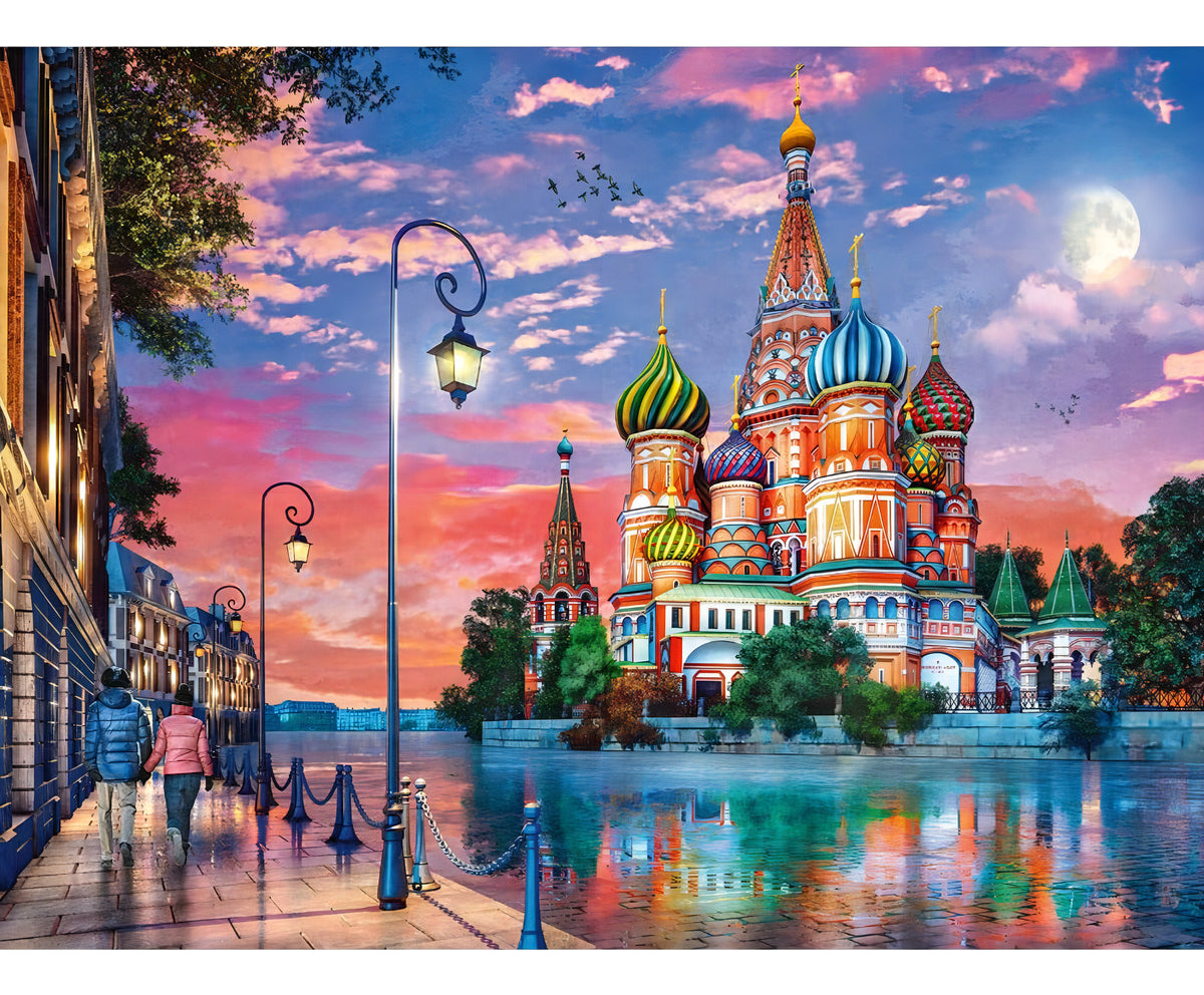 Rompecabezas Ravensburger Paisaje Moscú 1500 Piezas 14+