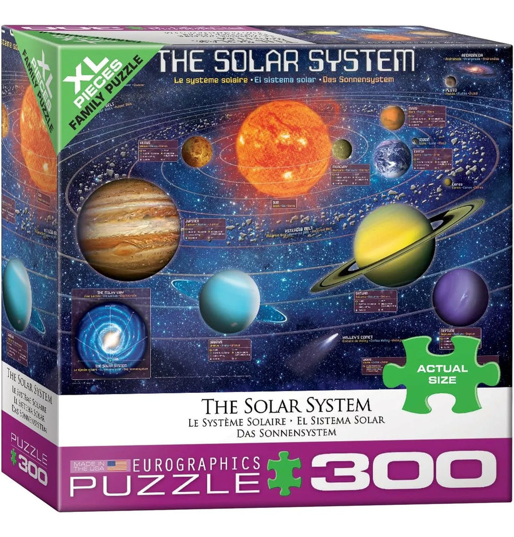 Rompecabezas Eurographics El Sistema Solar 300 Piezas