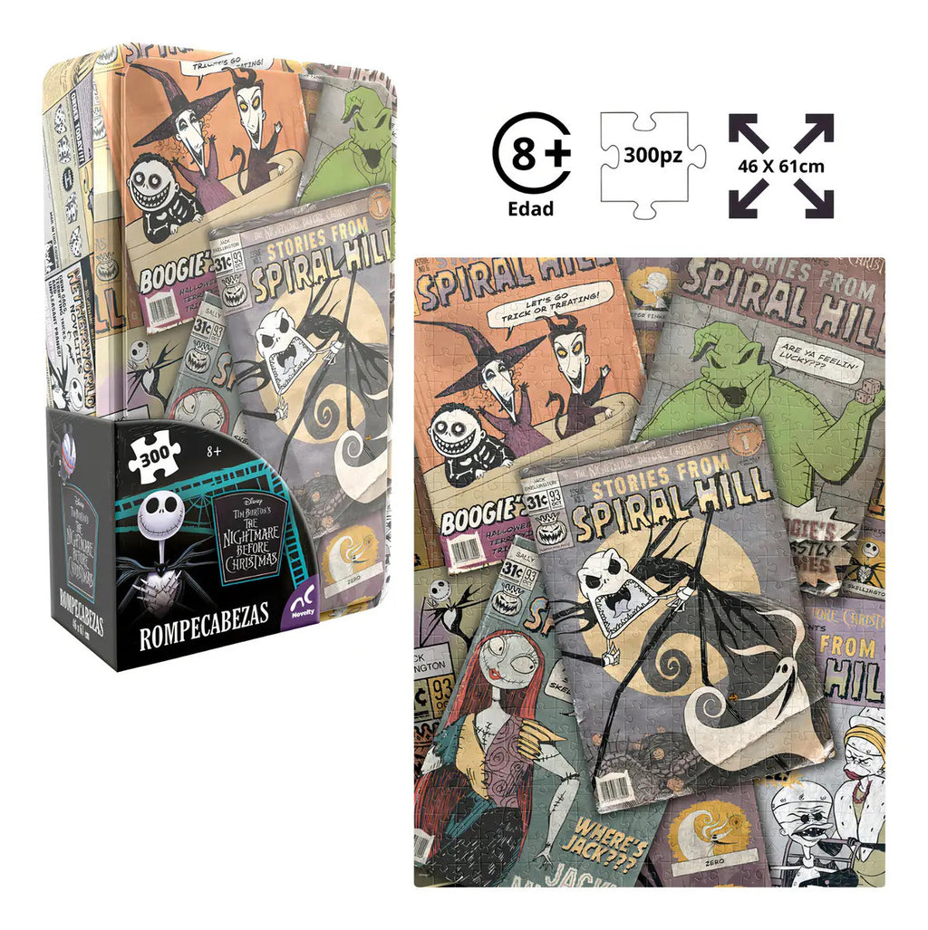 Kit Jack: Funko Pop Nooks Cuarto Jack + Puzzle 300 Pzs Lata Coleccionable + Funko Bitty Pop Towns