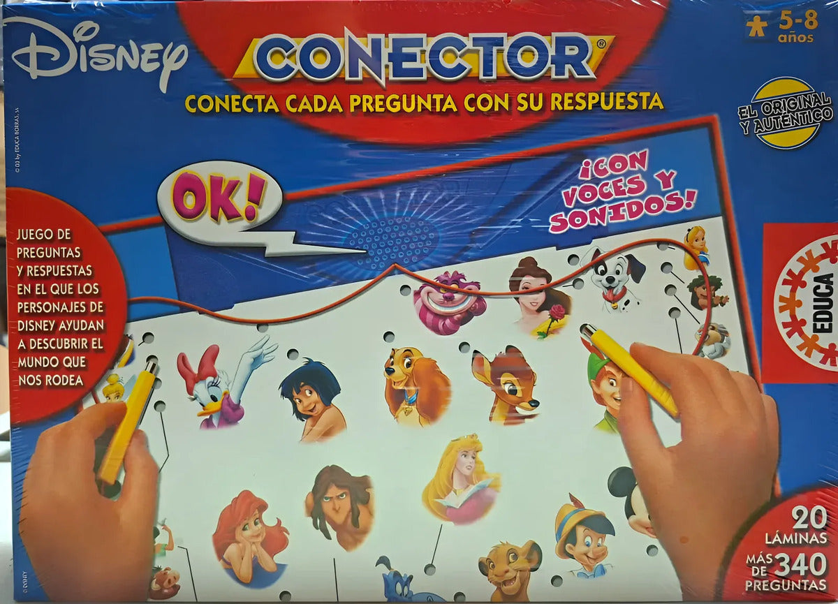 Disney Conector Juego De Mesa Educativo Con Sonidos Educa