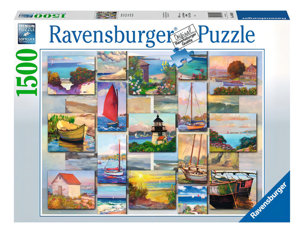 Ravensburger Rompecabezas: Collage De Paisajes