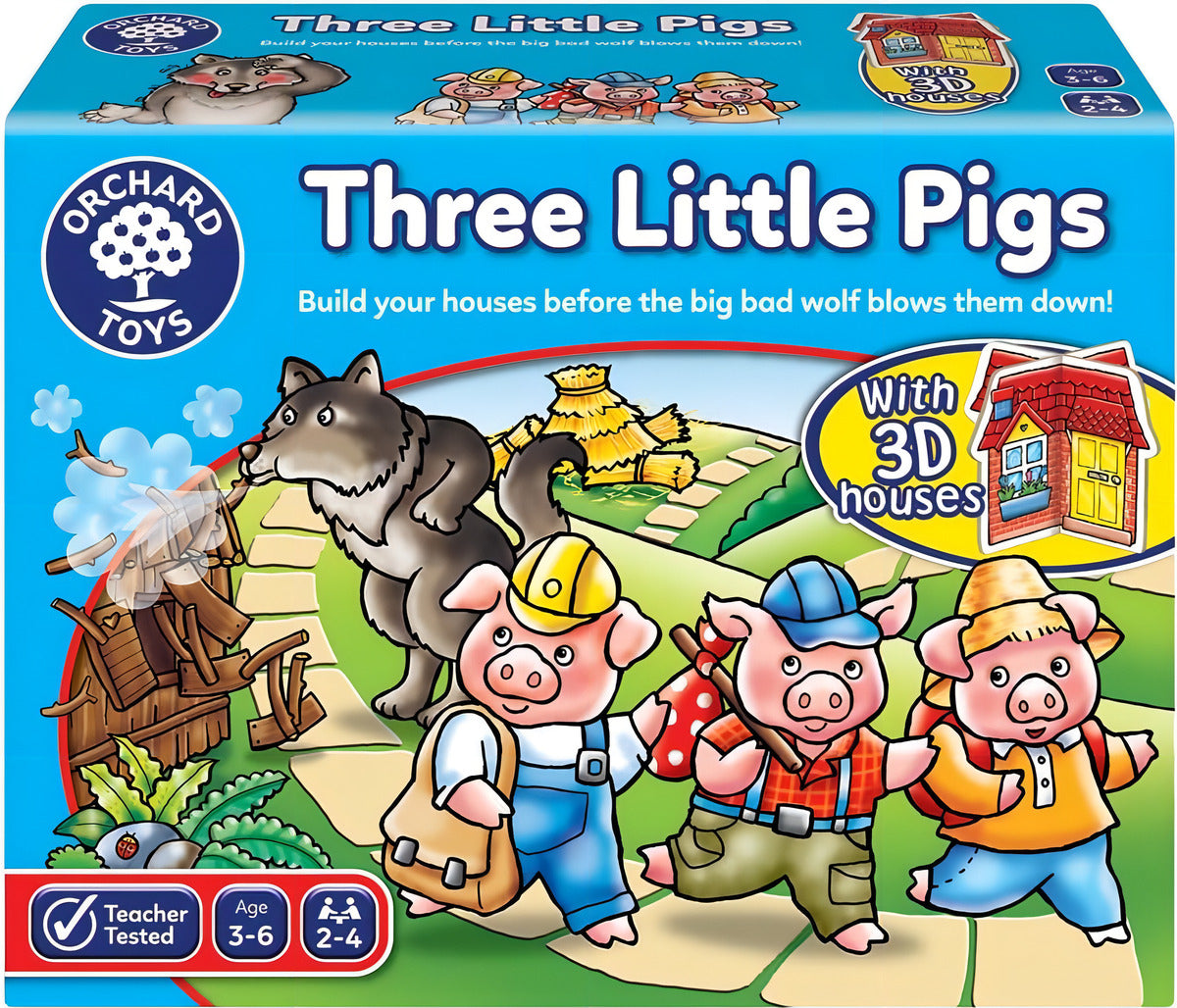 Juego De Mesa Educativo Three Little Pigs Orchard Toys Clásico