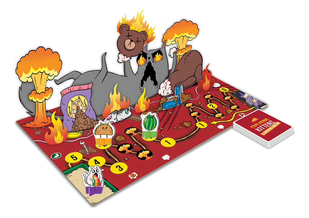 Exploding Kittens - El Juego De Tablero - Español / Diverti