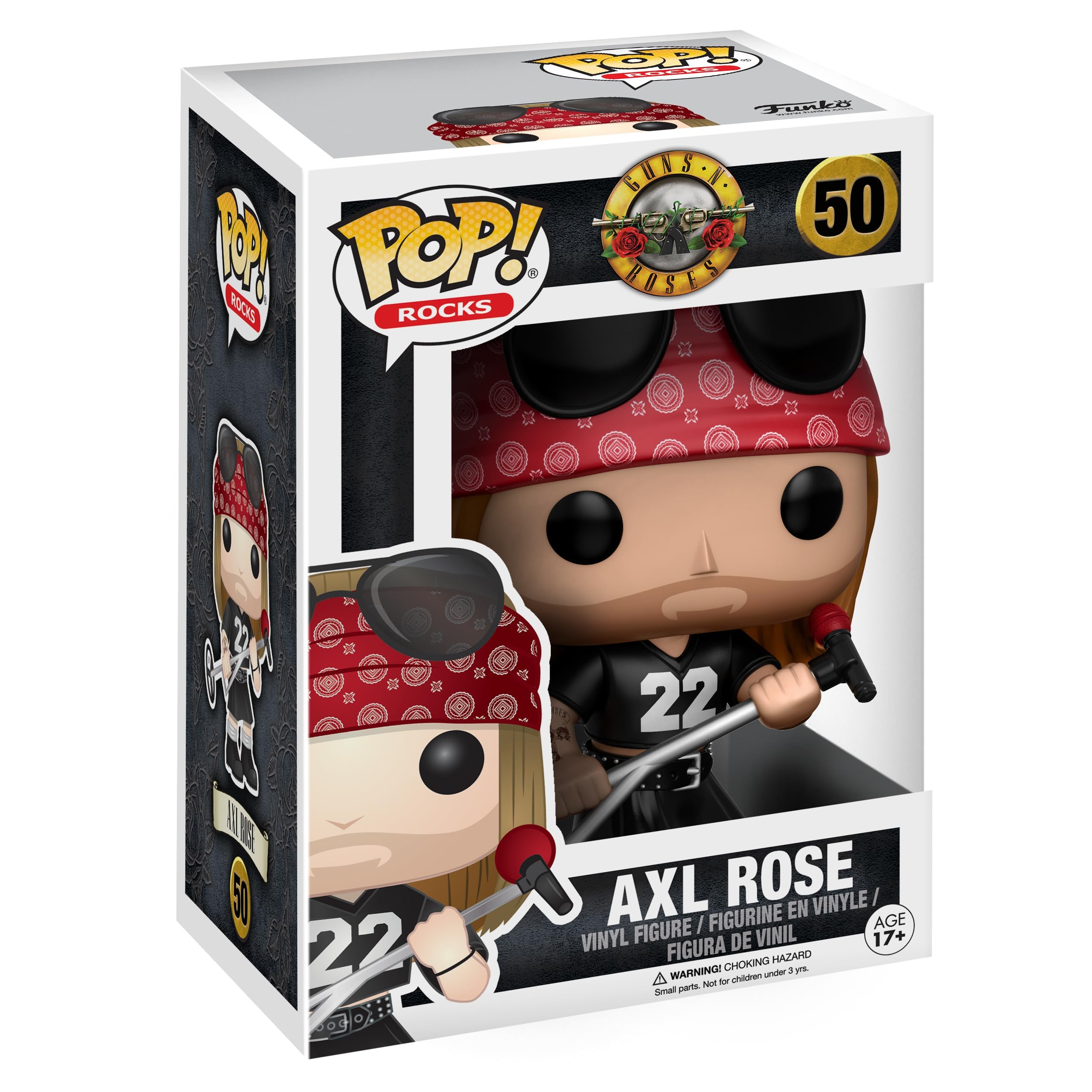 Funko Pop! Rocks: Guns N Roses - Axl Rose 50