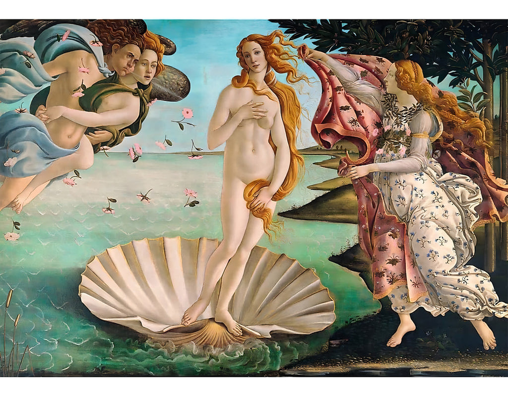 Nacimiento De Venus Botticelli Rompecabezas 1000 Pz Trefl