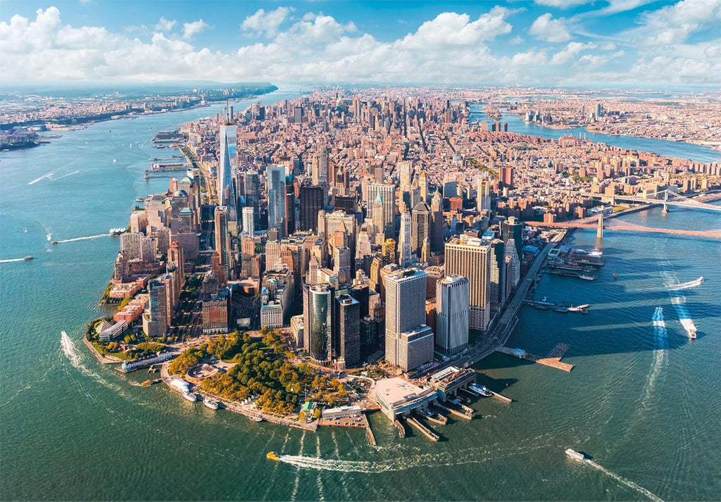 Vista Manhattan Desde El Sur Rompecabezas Clementoni 1000 Pz