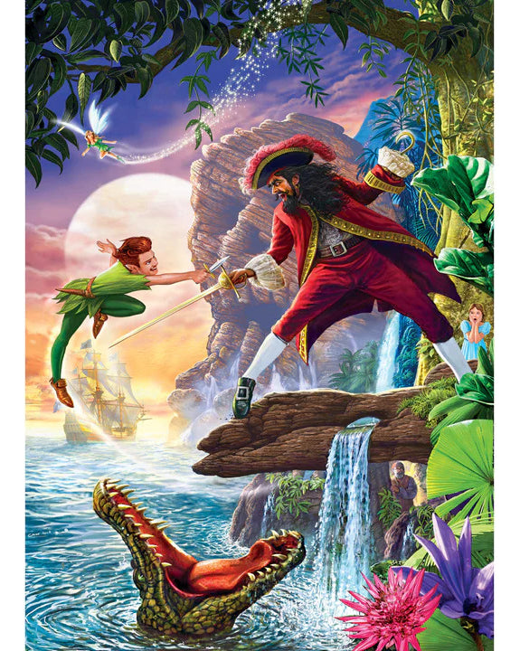 Rompecabezas Peter Pan Garfio Wendy 1000 Pz Masterpieces