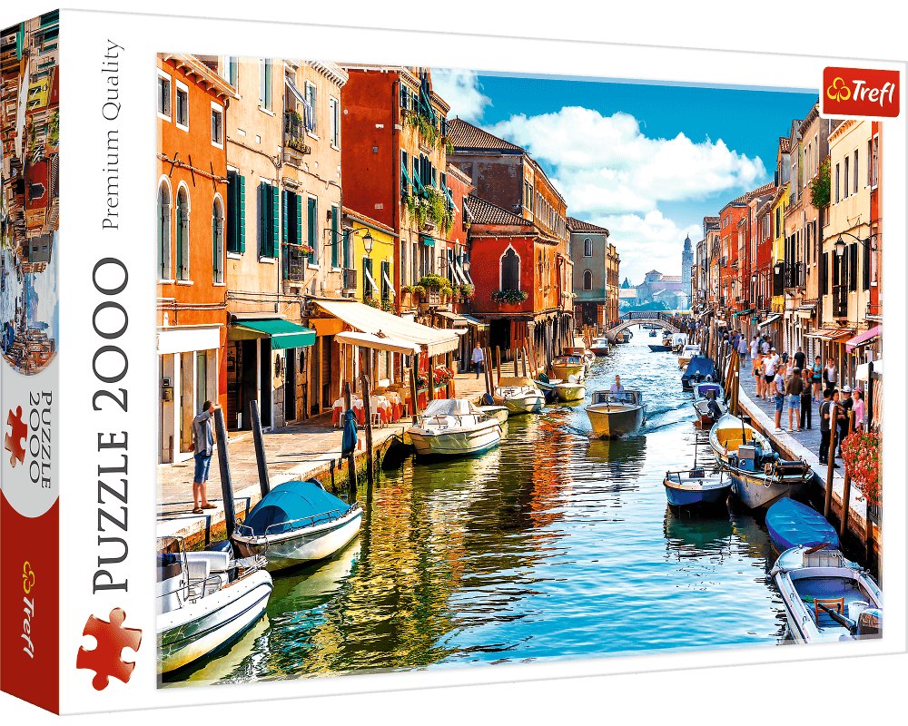 Rompecabezas Trefl Isla De Murano Venecia Con 2000 Piezas