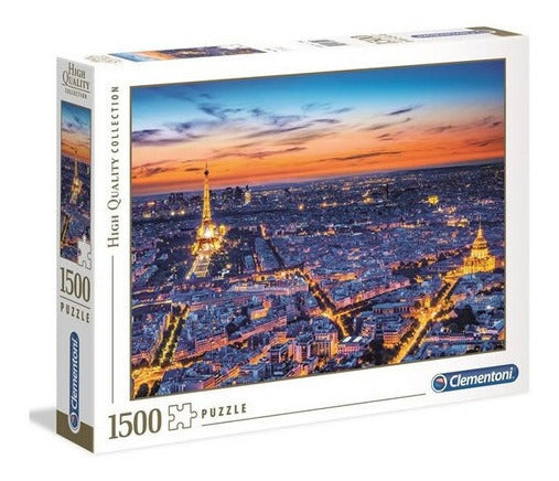 Puzzle De 1500 Piezas - Vista De París - Clementoni 31815