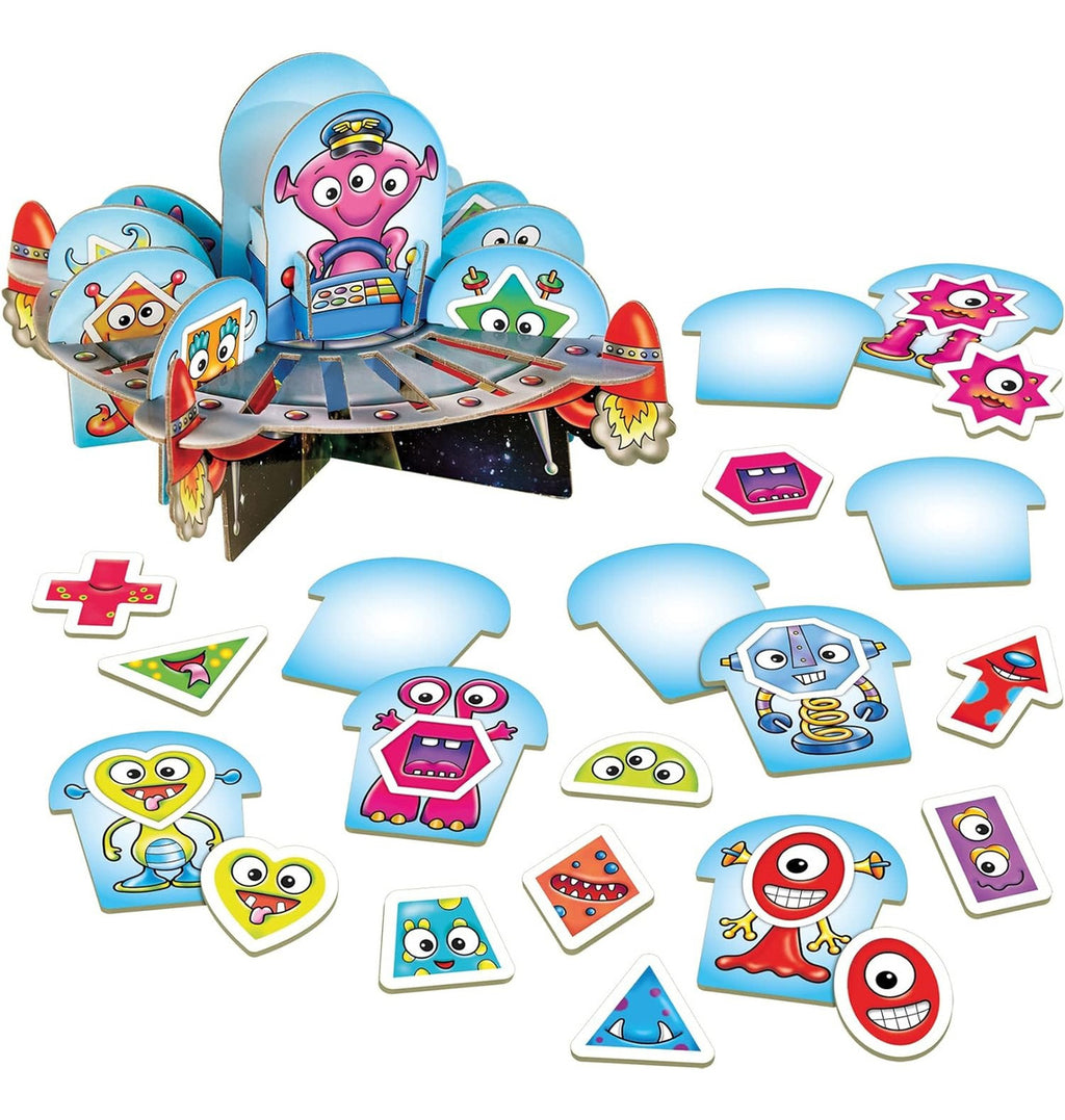 Juego De Mesa Shape Aliens Formas Extraterrestres Orchard
