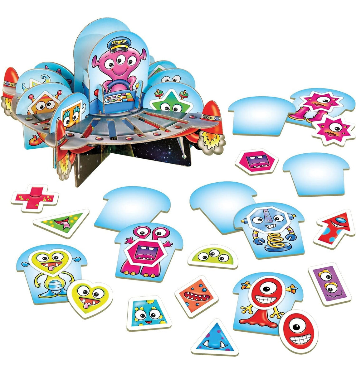 Juego De Mesa Shape Aliens Formas Extraterrestres Orchard