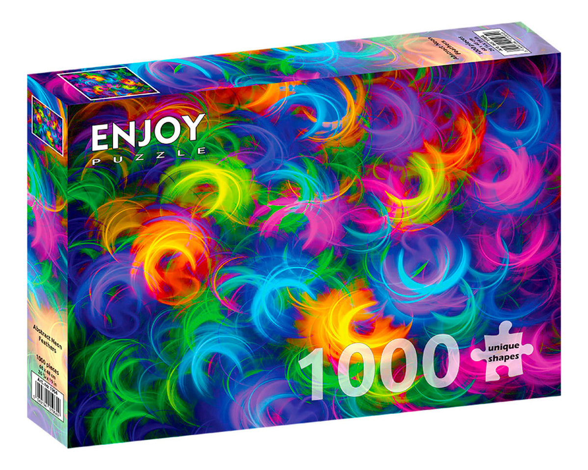 Rompecabezas 1000 Piezas 1964 Plumas De Neón Enjoy Puzzle