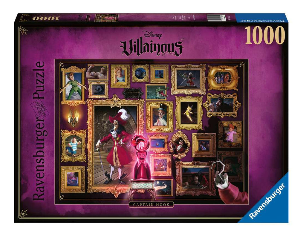 Rompecabezas Ravensburger Villainous Capitán Garfio 1000 Pza