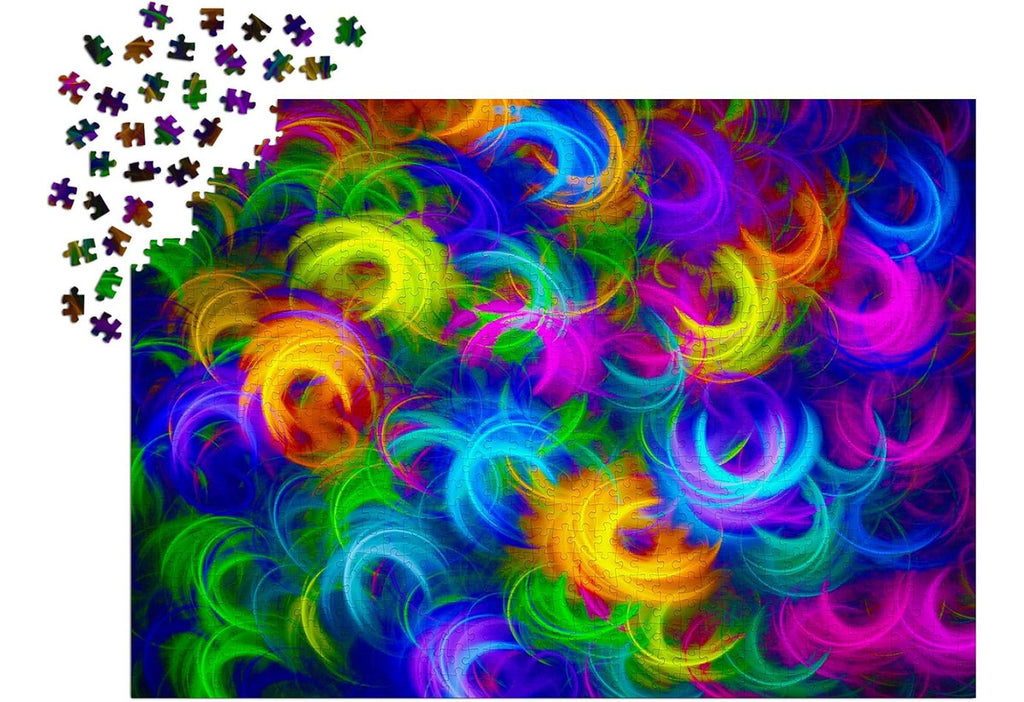 Rompecabezas 1000 Piezas 1964 Plumas De Neón Enjoy Puzzle