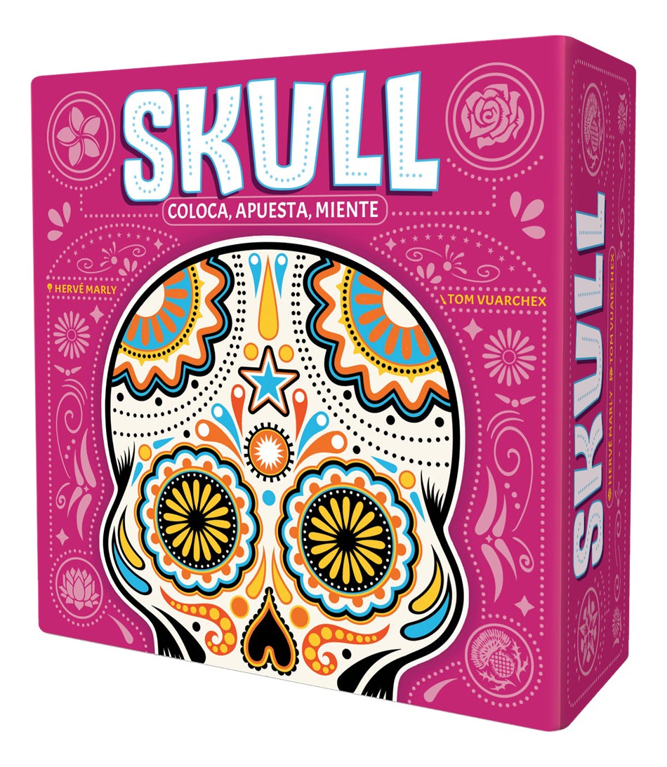 Asmodee Skull Rosa Juego De Mesa Para Fiestas