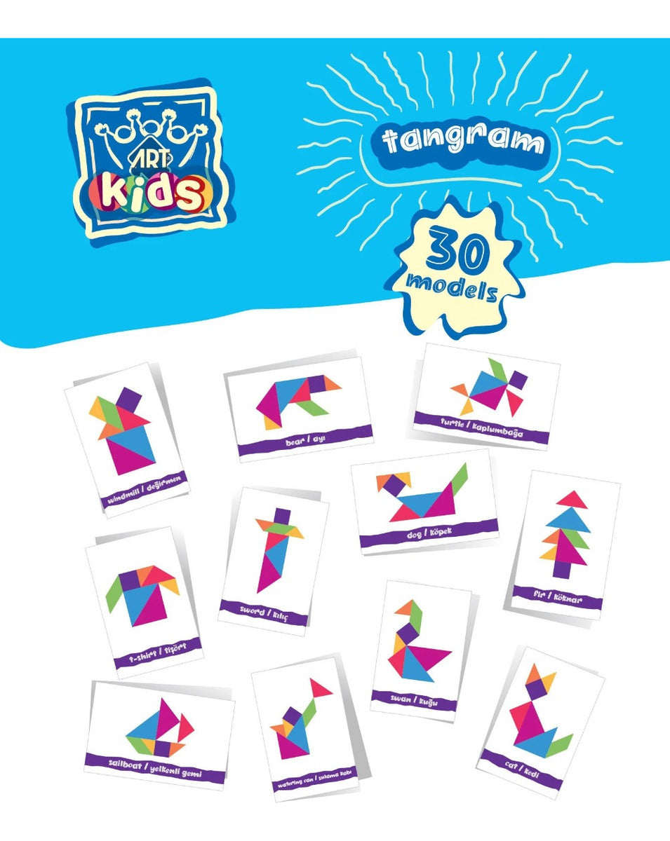 Art Kids Juego Educativo Preescolar Tangram 5834