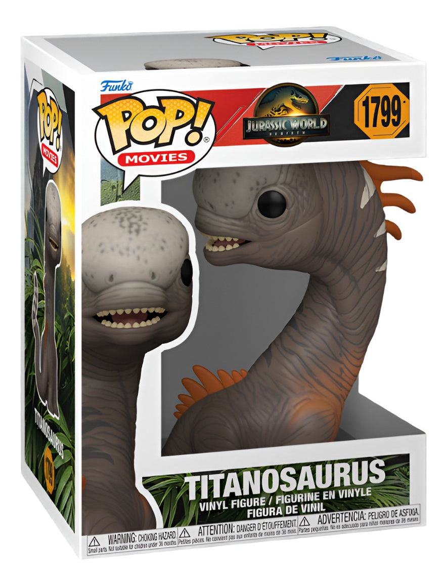 Figura De Acción Jurassic World Rebirth - Titanosaurus Funko
