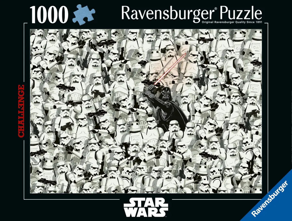 Rompecabezas Star Wars 1000 Piezas | Ravensburger | Puzzle Corte Preciso Y Acabado Antirreflejante