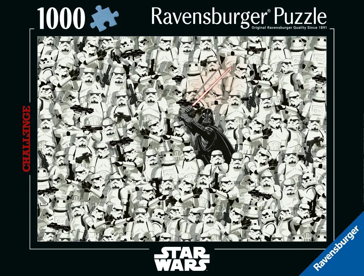Rompecabezas Star Wars 1000 Piezas | Ravensburger | Puzzle Corte Preciso Y Acabado Antirreflejante