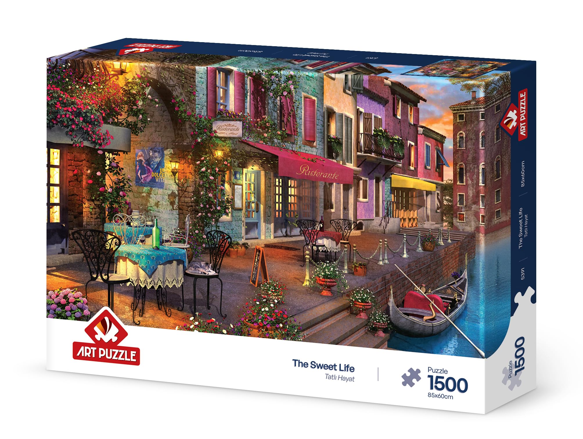 Rompecabezas la dulce vida Art Puzzle 1500 piezas
