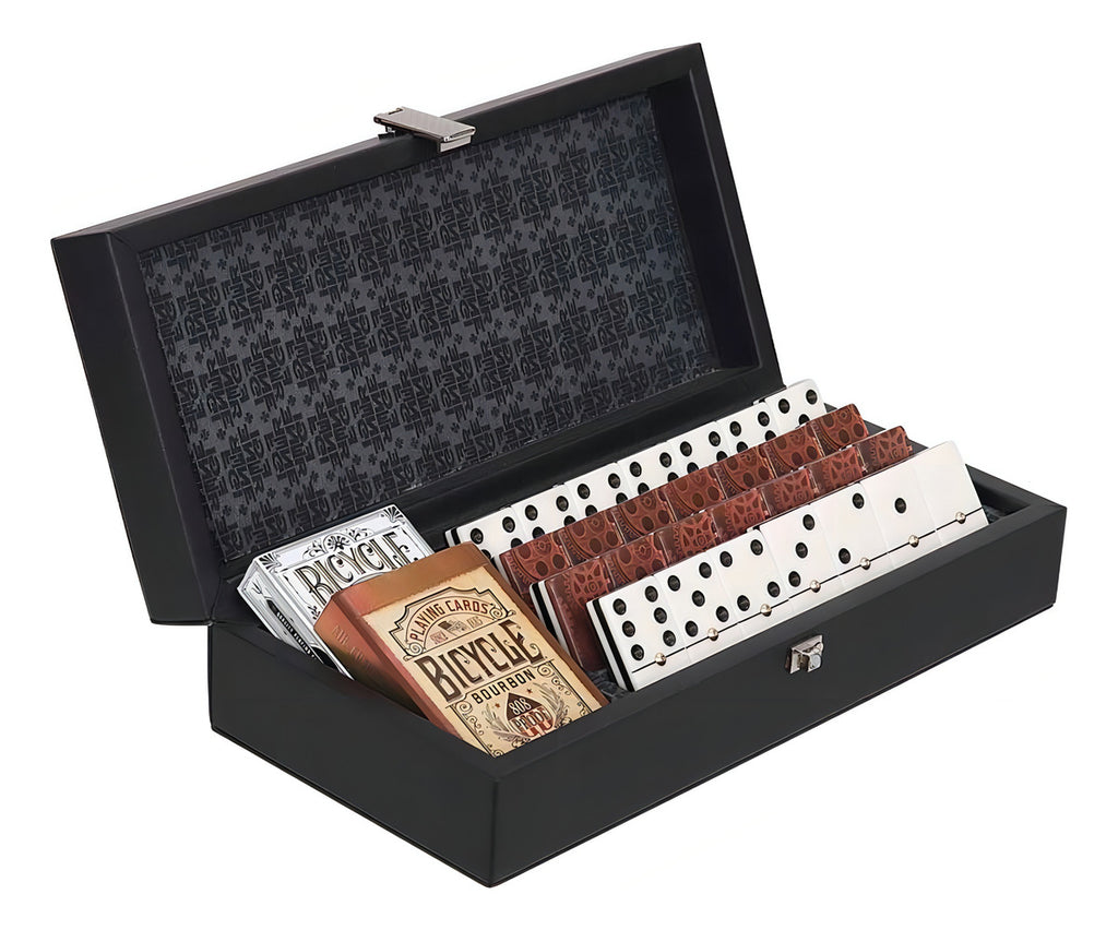 Domino Inglés, Acrílico De 4 Capas, Set De Barajas Bicycle