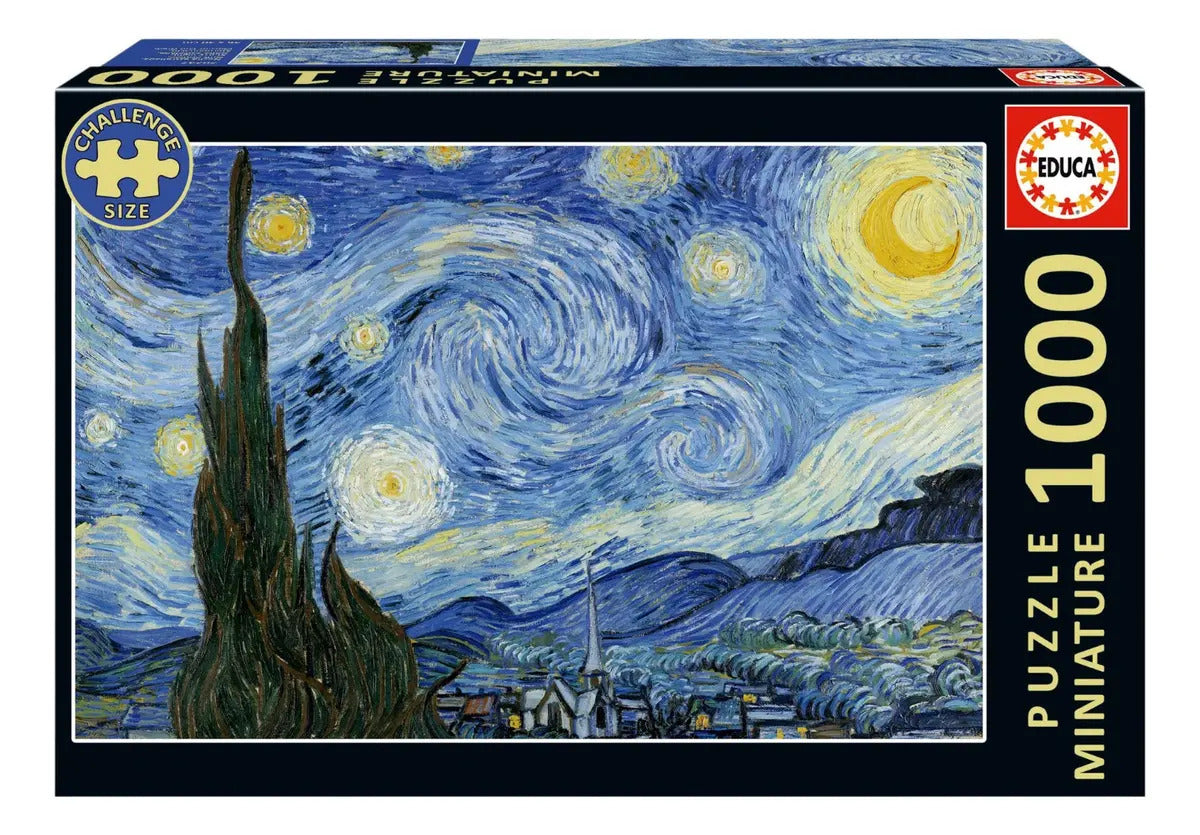 Rompecabezas 1000 Piezas Noche Estrellada Miniatura Educa