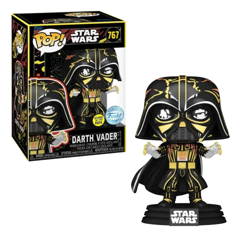 Funko Pop Star Wars Darth Vader Glow In The Dark Exclusive