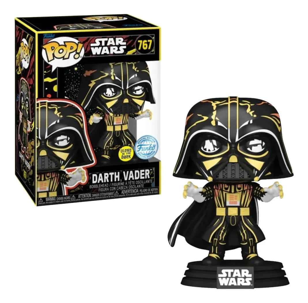 Funko Pop Star Wars Darth Vader Glow In The Dark Exclusive