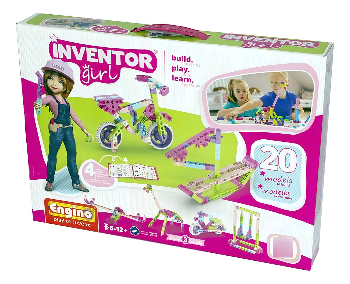 Inventor Girl 20 En 1 Engino 120 Piezas Ig20