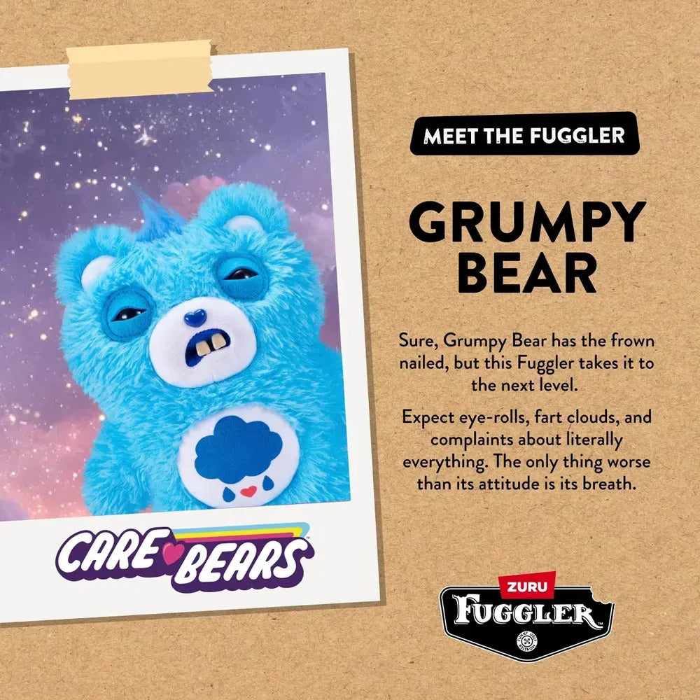 Fuggler - Grumpy Bear - Care Bears Azul