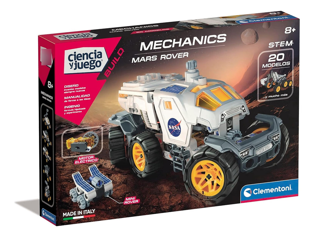 Rover Exploración Marte Nasa Motor Construcción Clementoni