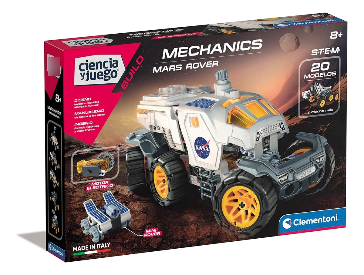 Rover Exploración Marte Nasa Motor Construcción Clementoni