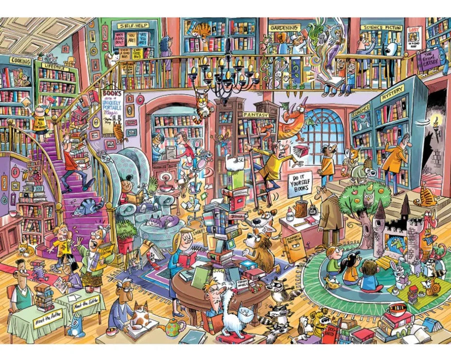Cobble Hill Rompecabezas 1000 P Doodletown Caos En  Librería