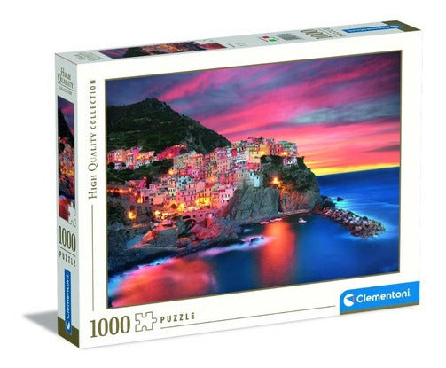 Manarola Historico Italia Rompecabezas 1000 Pz Clementoni