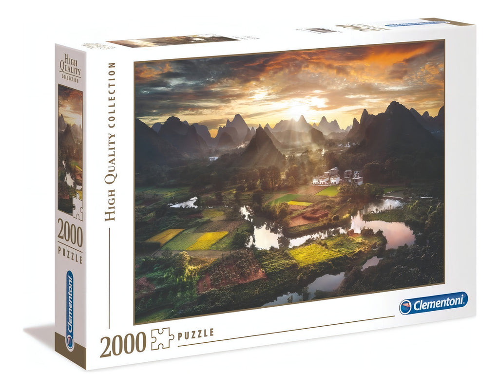 Rompecabezas 2000 Piezas Vista De China Clementoni