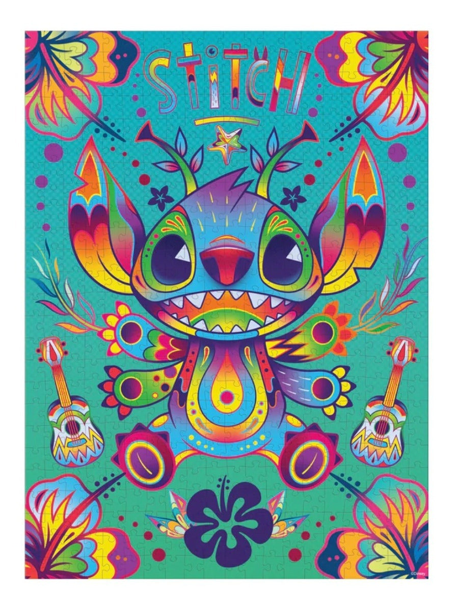 Stitch Disney Alegrías Rompecabezas 500 Piezas | Puzzle Original Coleccionable Ideal Para Niños Y Adultos