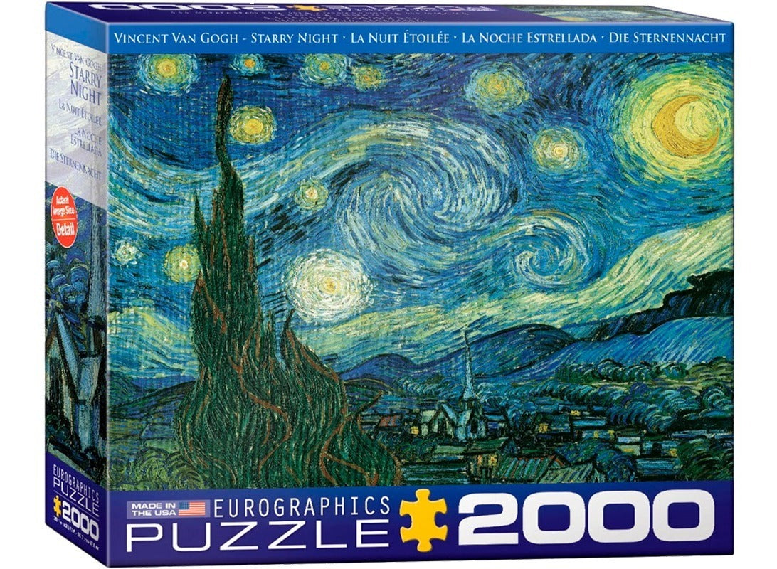 Van Gogh Noche Estrellada Rompecabezas 2000 Pza Eurographics