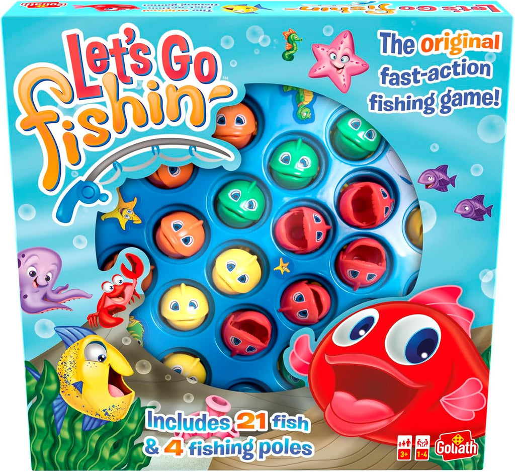 Juego De Mesa ¡vamos A Pescar! Goliath
