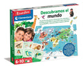 Descubramos El Mundo Juego Educativo 124pz Clementoni 55446