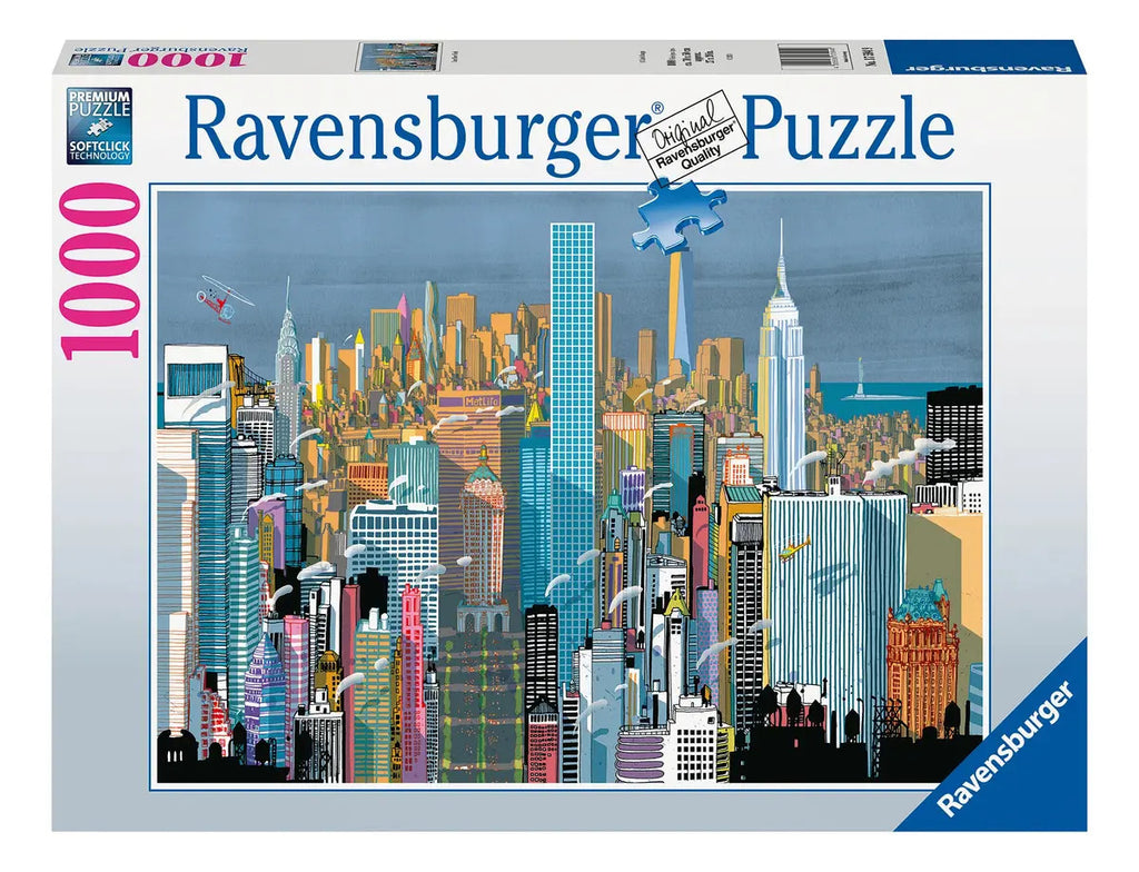 Rompecabezas Puzzle 1000 I Am New York Ravensburger