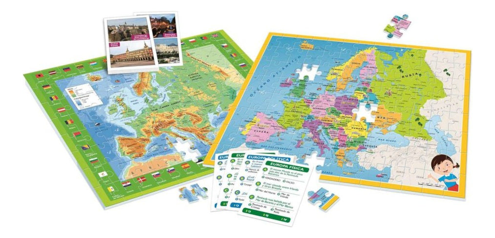Descubriendo Europa Jugando Aprendo Clementoni