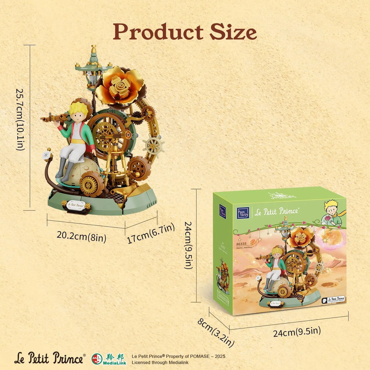 Set De Construcción Pantasy El Principito Viaje Estrellado